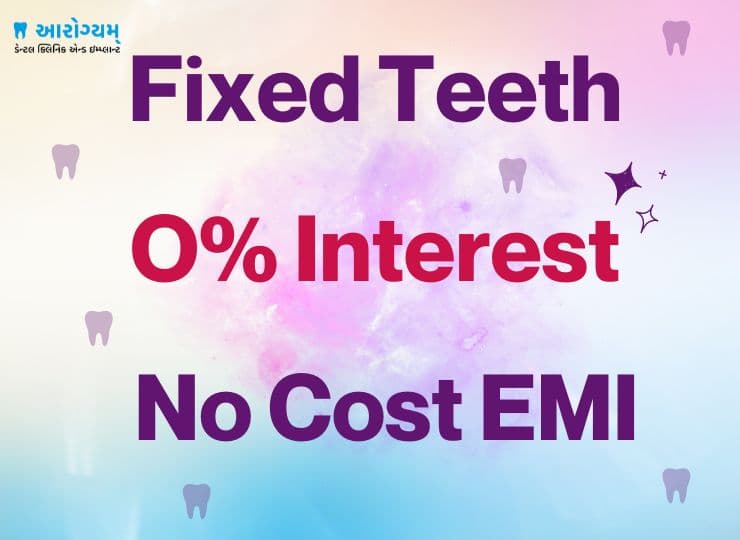 No cost EMI dental implant financing at Aarogyam Dental